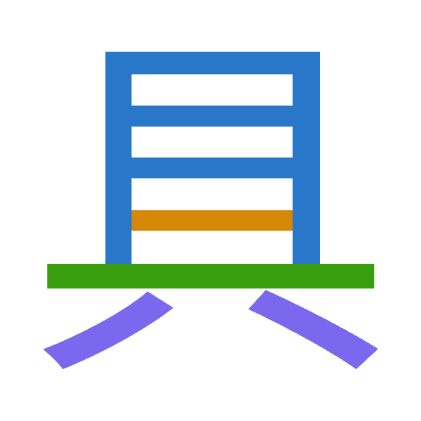 Cangjie decomposition of 具: 月一一金 (BMMC)