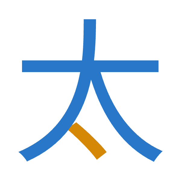 「太」倉頡拆碼：大戈（KI）