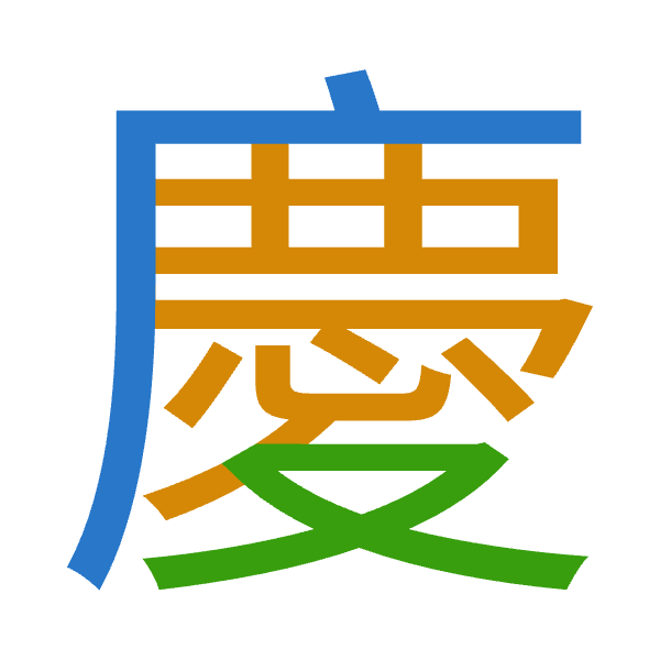 「慶」倉頡拆碼：戈難水（IXE）