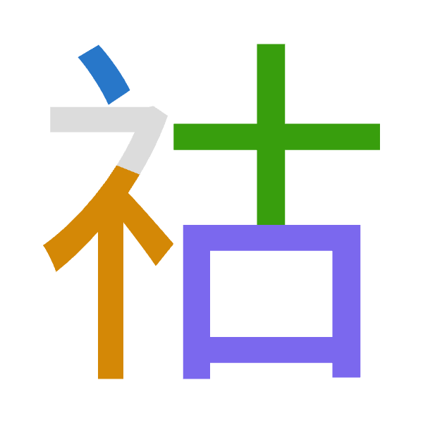 「祜」倉頡拆碼：戈火十口（IFJR）