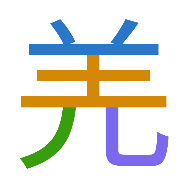 「羌」倉頡拆碼：廿土竹山（TGHU）