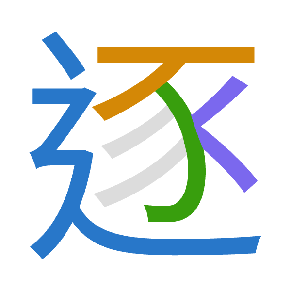 「逐」倉頡拆碼：卜一尸人（YMSO）